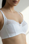 Zivame Double Layered Non Wired 3/4Th Coverage T-Shirt Bra - Snow White — thumbnail 6